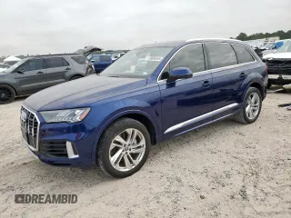 2020 Audi Q7 Premium Plus с VIN WA1LXAF73LD005025, выставлен на аукционе Copart как лот 58066545 с пробегом 42 235 миль миль и Списание • Salvage title. История ставок и продаж доступна на DreamBid. Изображение 1.