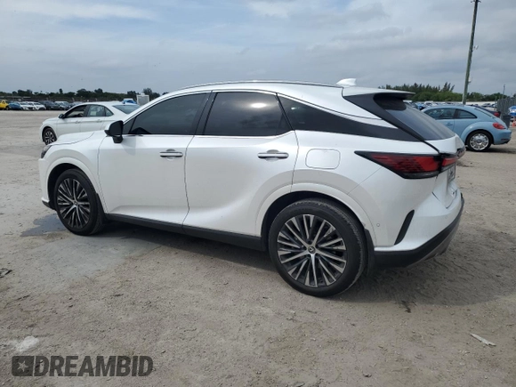 2023 Lexus RX with VIN 2T2BAMBA0PC021820, listed as a Copart auction lot 46240965 with 40,490 mi miles and Salvage Title. Bid and sale history available at carsss.com. Image 2.