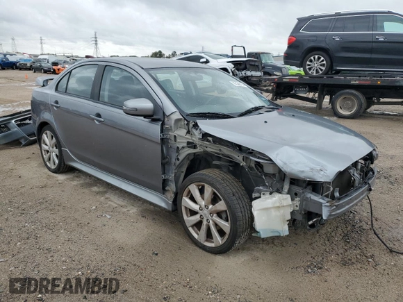 2015 Mitsubishi Lancer GT with VIN JA32U8FW1FU023956, listed as a Copart auction lot 83100124 with 106,116 mi miles and Clean Title. Bid and sale history available at carsss.com. Image 4.