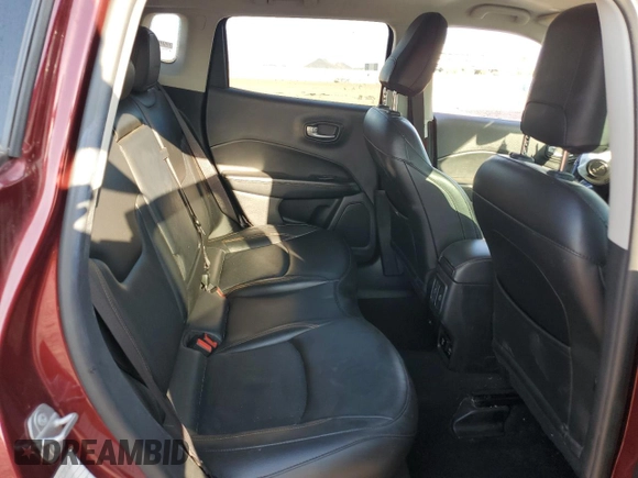 2021 Jeep Compass Limited with VIN 3C4NJDCB9MT586357, listed as a Copart auction lot 62912455 with 60,386 mi miles and Salvage title. Bid and sale history available at DreamBid. Image 11.