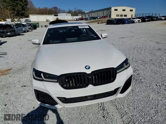 2023 BMW 5 Series 540i xDrive with VIN WBA73BJ07PWY20967, listed as a Copart auction lot 83665074 with Not Provided miles and Salvage Title. Bid and sale history available at carsss.com. Image 11.