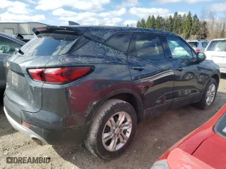 2021 Chevrolet Blazer LT with VIN 3GNKBHR45MS583713, listed as a Copart auction lot 49769315 with 33,530 mi miles and Salvage Title. Bid and sale history available at carsss.com. Image 3.