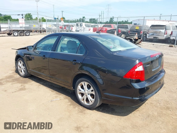 2012 Ford Fusion SE with VIN 3FAHP0HA0CR374615, listed as a IAAI auction lot 42594819 with 124,168 mi miles and . Bid and sale history available at DreamBid. Image 3.