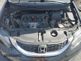 2013 Honda Civic LX with VIN 19XFB2F5XDE002161, listed as a Copart auction lot 54057915 with 94,757 mi miles and Salvage Title. Bid and sale history available at DreamBid. Image 11.