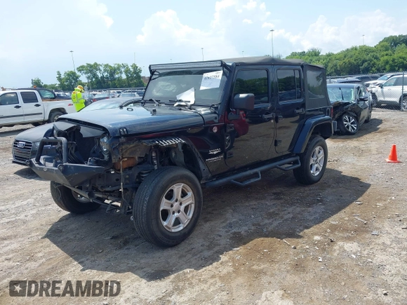 2008 Jeep Wrangler Unlimited Sahara with VIN 1J4GA59128L608515, listed as a IAAI auction lot 42627584 with 157,821 mi miles and . Bid and sale history available at DreamBid. Image 17.