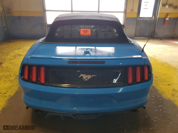 2017 Ford Mustang EcoBoost Premium with VIN 1FATP8UH5H5282065, listed as a Copart auction lot 49509205 with 131,219 mi miles and Clean Title. Bid and sale history available at carsss.com. Image 6.