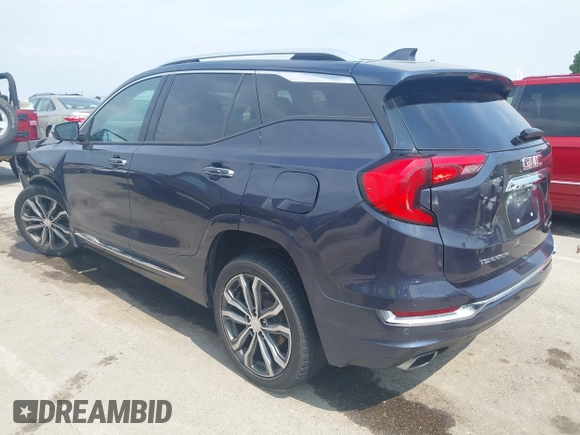 2018 GMC Terrain Denali with VIN 3GKALXEX9JL256723, listed as a IAAI auction lot 42398296 with 122,134 mi miles and . Bid and sale history available at DreamBid. Image 3.
