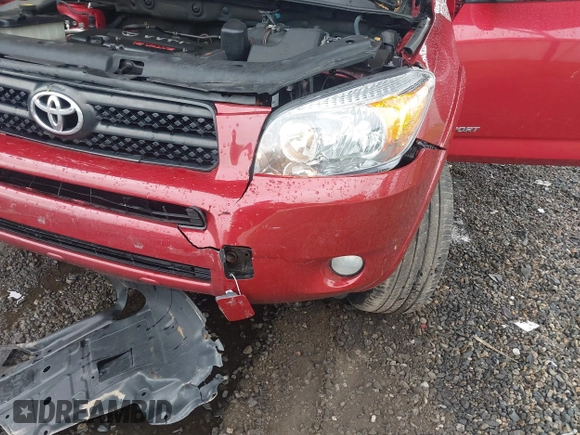 2007 Toyota RAV4 Sport with VIN JTMZD32V375061071, listed as a IAAI auction lot 42266289 with 120,374 mi miles and . Bid and sale history available at DreamBid. Image 6.