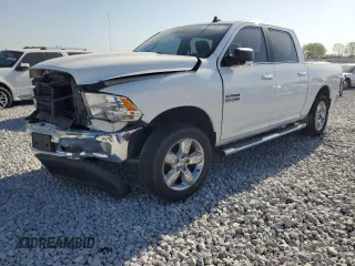 2018 Ram 1500 Big Horn z VIN 3C6RR7LG8JG198247, wystawiony jako Copart lot #81331344 z przebiegiem 108 129 mil mil oraz Szkoda całkowita • Salvage title. Historia ofert i sprzedaży dostępna na DreamBid. Obrazek 1.