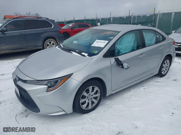 2021 Toyota Corolla LE with VIN 5YFEPMAE9MP175801, listed as a IAAI auction lot 40975110 with 64,488 mi miles. Bid and sale history available at carsss.com. Image 17.