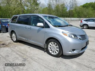 2016 Toyota Sienna Limited with VIN 5TDDK3DC0GS146147, listed as a Copart auction lot 55817445 with 141,174 mi miles and Salvage title. Bid and sale history available at DreamBid. Image 4.