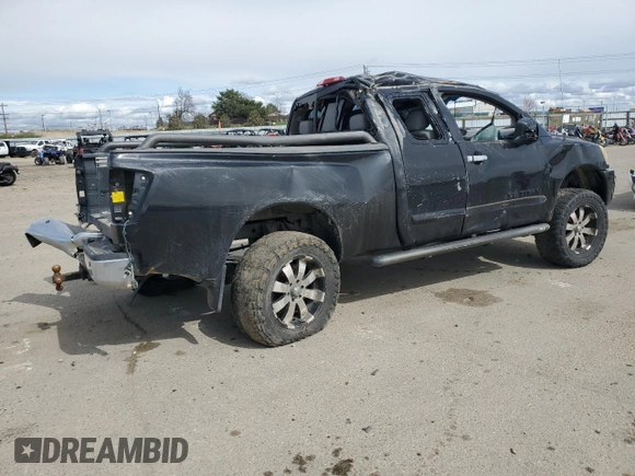2007 Nissan Titan XE z VIN 1N6AA06B17N205377, wystawiony jako Copart lot #50738625 z przebiegiem 191 068 mil mil oraz Szkoda całkowita • Salvage title. Historia ofert i sprzedaży dostępna na DreamBid. Obrazek 3.
