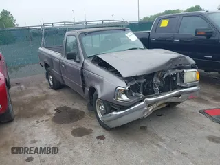 1997 Ford Ranger XLT z VIN 1FTCR10A1VTA93179, wystawiony jako IAAI lot #42444951 z przebiegiem 201 990 mil mil oraz . Historia ofert i sprzedaży dostępna na DreamBid. Obrazek 1.