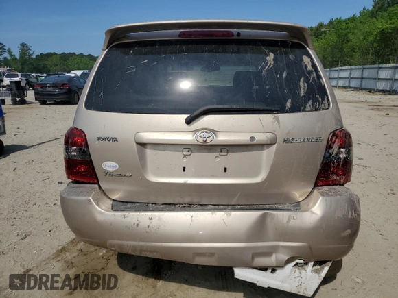 2004 Toyota Highlander z VIN JTEEP21A440047635, wystawiony jako Copart lot #55333665 z przebiegiem 189 536 mil mil oraz Szkoda całkowita • Salvage title. Historia ofert i sprzedaży dostępna na DreamBid. Obrazek 6.