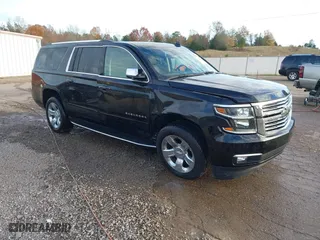 2020 Chevrolet Suburban Premier with VIN 1GNSCJKC0LR121728, listed as a IAAI auction lot 41105003 with 43,820 mi miles. Bid and sale history available at carsss.com. Image 1.