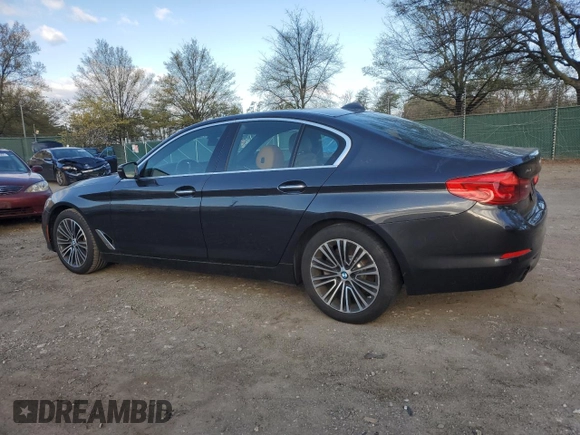 2018 BMW 5 Series 530i xDrive with VIN WBAJA7C57JWA74922, listed as a Copart auction lot 53491435 with 115,548 mi miles and Clean Title. Bid and sale history available at carsss.com. Image 2.