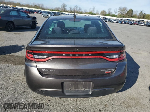 2014 Dodge Dart Aero with VIN 1C3CDFDH6ED767957, listed as a Copart auction lot 54176305 with 125,247 mi miles and Salvage Title. Bid and sale history available at carsss.com. Image 6.