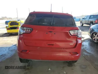 2023 Jeep Compass (RED) Edition with VIN 3C4NJDCNXPT527588, listed as a Copart auction lot 46486635 with 49,794 mi miles and Non Repairable. Bid and sale history available at carsss.com. Image 6.