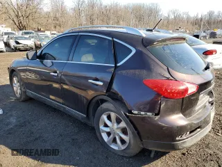 2010 Infiniti EX Journey with VIN JN1AJ0HR1AM755711, listed as a Copart auction lot 42326645 with Not Provided miles and Salvage Title. Bid and sale history available at DreamBid. Image 2.