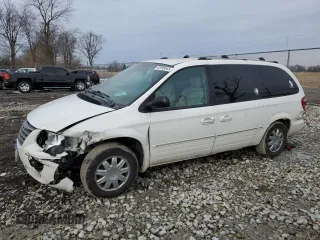 2006 Chrysler Town & Country LWB Limited with VIN 2A8GP64L46R798656, listed as a Copart auction lot 42999045 with 203,172 mi miles and Salvage Title. Bid and sale history available at carsss.com. Image 1.