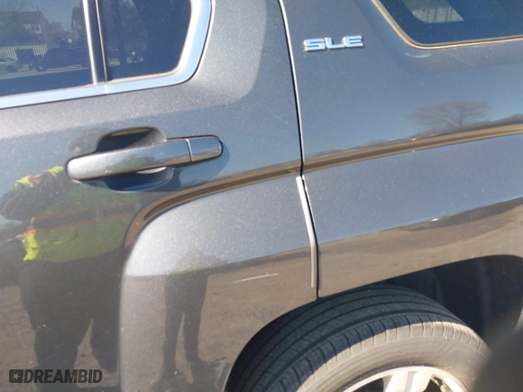 2017 GMC Terrain SLE with VIN 2GKALNEKXH6332263, listed as a IAAI auction lot 41815493 with 97,617 mi miles. Bid and sale history available at carsss.com. Image 6.