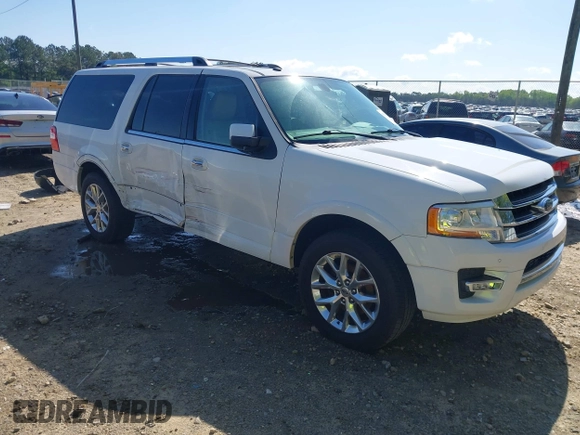 2017 Ford Expedition Max Limited z VIN 1FMJK1KT4HEA61275, wystawiony jako IAAI lot #42010911 z przebiegiem 166 047 mil mil oraz . Historia ofert i sprzedaży dostępna na DreamBid. Obrazek 6.