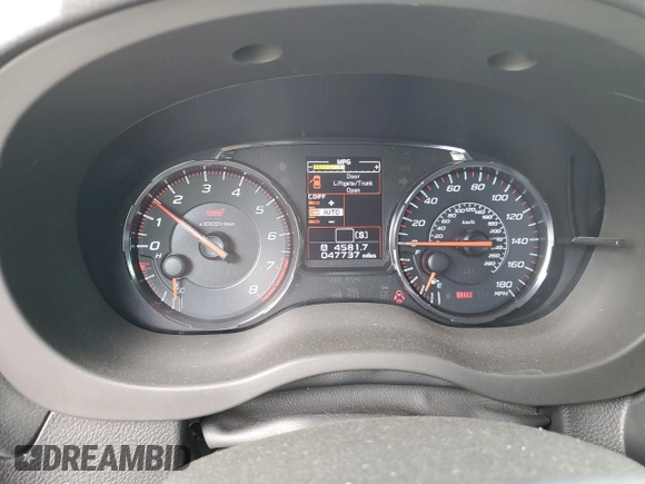 2021 Subaru WRX STI с VIN JF1VA2S64M9805684, выставлен на аукционе Copart как лот 55616745 с пробегом 47 737 миль миль и Списание • Salvage title. История ставок и продаж доступна на DreamBid. Изображение 9.
