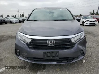2023 Honda Odyssey EX-L with VIN 5FNRL6H66PB080121, listed as a Copart auction lot 43962925 with Not Provided miles and Salvage Title. Bid and sale history available at carsss.com. Image 5.