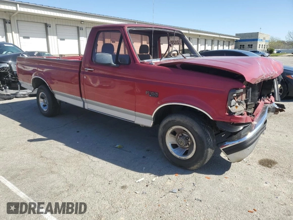 1995 Ford F-150 z VIN 1FTDF15Y3SLB00969, wystawiony jako Copart lot #53153305 z przebiegiem 147 119 mil mil oraz Szkoda całkowita • Salvage title. Historia ofert i sprzedaży dostępna na DreamBid. Obrazek 4.