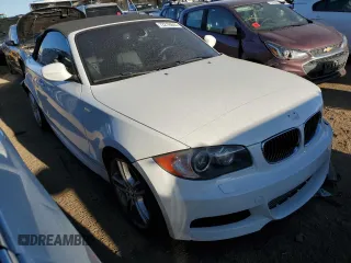 2010 BMW 1 Series 135i with VIN WBAUN9C57AVK41344, listed as a Copart auction lot 72216844 with 122,145 mi miles and Salvage Title. Bid and sale history available at carsss.com. Image 4.