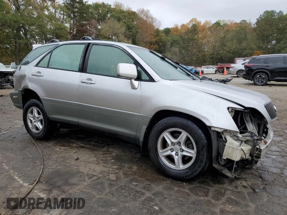 2000 Lexus RX 300 with VIN JT6GF10U1Y0052259, listed as a Copart auction lot 79440224 with 261,949 mi miles and Salvage Title. Bid and sale history available at carsss.com. Image 4.