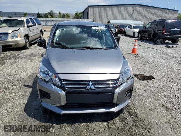 2023 Mitsubishi Mirage ES z VIN ML32FUFJ0PHF03852, wystawiony jako Copart lot #55585925 z przebiegiem 77 504 mil mil oraz Szkoda całkowita • Salvage title. Historia ofert i sprzedaży dostępna na DreamBid. Obrazek 5.
