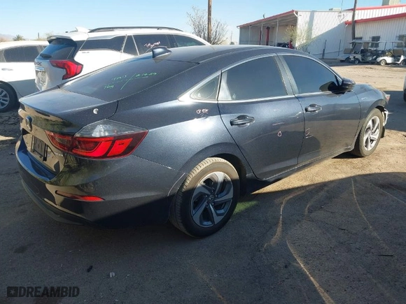 2019 Honda Insight LX with VIN 19XZE4F17KE003004, listed as a IAAI auction lot 41657707 with 110,875 mi miles. Bid and sale history available at carsss.com. Image 4.