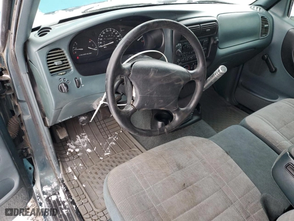 1997 Ford Ranger XLT with VIN 1FTCR15X0VPA18933, listed as a Copart auction lot 43753435 with 186,897 mi miles and Salvage Title. Bid and sale history available at carsss.com. Image 8.