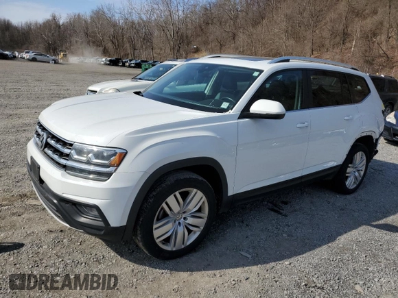 2019 Volkswagen Atlas SE z VIN 1V2UR2CA1KC601764, wystawiony jako Copart lot #51458185 z przebiegiem 107 477 mil mil oraz Szkoda całkowita • Salvage title. Historia ofert i sprzedaży dostępna na DreamBid. Obrazek 1.