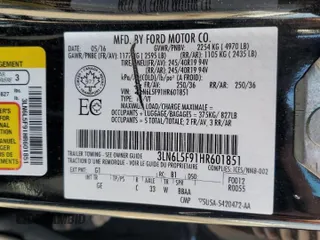 2017 Lincoln MKZ Reserve z VIN 3LN6L5F91HR601851, wystawiony jako Copart lot #54720405 z przebiegiem Nie podano mil oraz Czysty tytuł • Clean title. Historia ofert i sprzedaży dostępna na DreamBid. Obrazek 13.