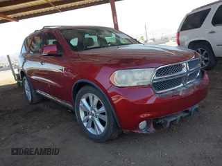 2013 Dodge Durango Crew z VIN 1C4RDHDG8DC668313, wystawiony jako IAAI lot #41724802 z przebiegiem 115 437 mil mil oraz . Historia ofert i sprzedaży dostępna na DreamBid. Obrazek 1.