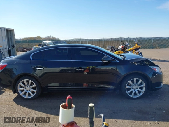 2011 Buick LaCrosse CXS with VIN 1G4GE5GD6BF268262, listed as a IAAI auction lot 40749269 with 137,378 mi miles and . Bid and sale history available at DreamBid. Image 13.