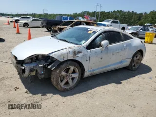 2006 Mitsubishi Eclipse GS z VIN 4A3AK24F16E042243, wystawiony jako Copart lot #53145505 z przebiegiem 192 272 mil mil oraz Szkoda całkowita • Salvage title. Historia ofert i sprzedaży dostępna na DreamBid. Obrazek 1.