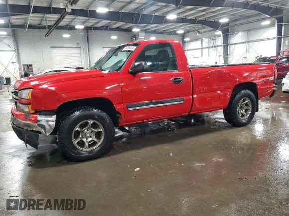 2006 Chevrolet Silverado 1500 Work Truck with VIN 3GCEK14Z46G163110, listed as a Copart auction lot 85896414 with 138,890 mi miles and Salvage Title. Bid and sale history available at carsss.com. Image 1.