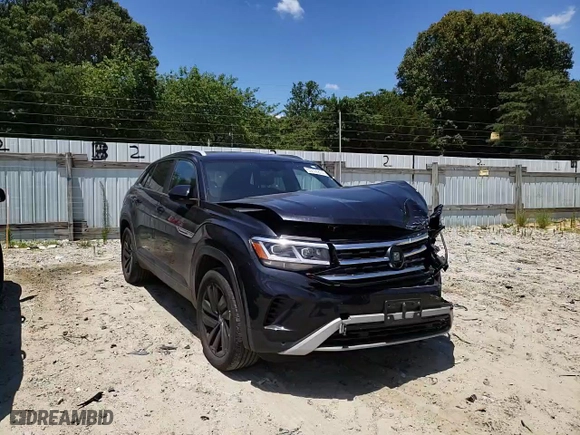 2022 Volkswagen Atlas Cross Sport 2.0T SE w/Technology with VIN 1V2HC2CA7NC207838, listed as a Copart auction lot 59724874 with 47,334 mi miles and Salvage Title. Bid and sale history available at carsss.com. Image 12.