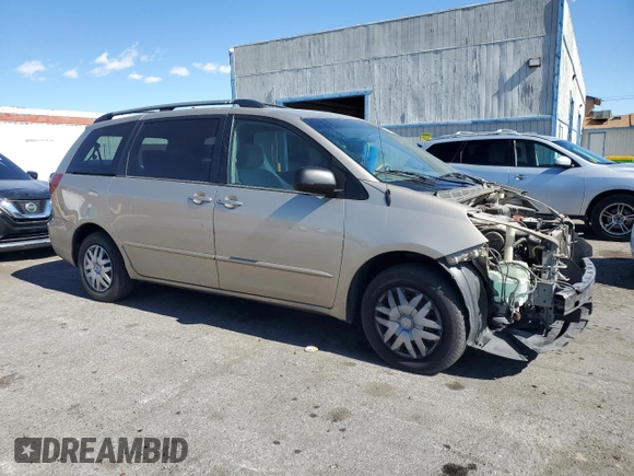 2005 Toyota Sienna CE with VIN 5TDZA23C75S300578, listed as a Copart auction lot 46085835 with 79,472 mi miles and Salvage Title. Bid and sale history available at carsss.com. Image 4.