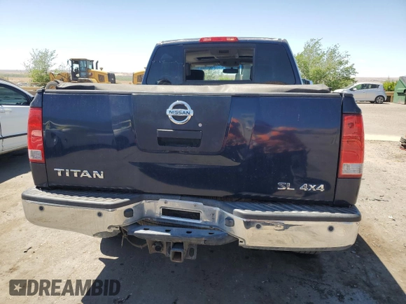 2011 Nissan Titan SL с VIN 1N6AA0EC0BN305280, выставлен на аукционе Copart как лот 54506785 с пробегом 284 074 миль миль и Списание • Salvage title. История ставок и продаж доступна на DreamBid. Изображение 6.
