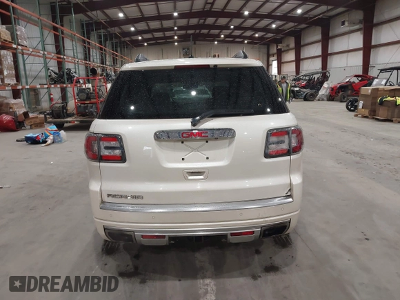 2014 GMC Acadia Denali with VIN 1GKKRTKDXEJ208165, listed as a IAAI auction lot 41886483 with 221,519 mi miles. Bid and sale history available at carsss.com. Image 16.