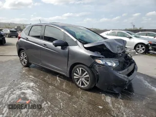2015 Honda Fit EX-L with VIN 3HGGK5H88FM713414, listed as a Copart auction lot 48526905 with 140,601 mi miles and Salvage Title. Bid and sale history available at carsss.com. Image 4.