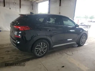 2020 Hyundai Tucson SEL with VIN KM8J3CAL9LU106977, listed as a Copart auction lot 61456665 with 73,674 mi miles and Salvage title. Bid and sale history available at DreamBid. Image 3.