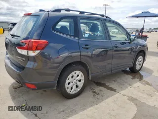 2019 Subaru Forester with VIN JF2SKACC7KH536402, listed as a Copart auction lot 58756045 with 54,910 mi miles and Salvage title. Bid and sale history available at DreamBid. Image 3.