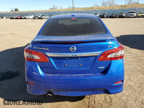 2013 Nissan Sentra SR with VIN 3N1AB7AP5DL610104, listed as a Copart auction lot 50370395 with 95,986 mi miles and Salvage Title. Bid and sale history available at DreamBid. Image 6.