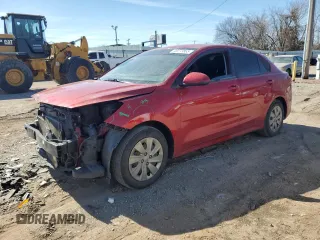 2020 Kia Rio LX with VIN 3KPA24AD7LE318118, listed as a Copart auction lot 46073865 with 85,680 mi miles and Salvage Title. Bid and sale history available at carsss.com. Image 1.