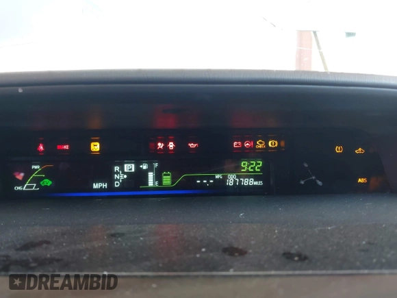 2014 Toyota Prius Two z VIN JTDZN3EUXEJ003236, wystawiony jako IAAI lot #42054565 z przebiegiem 187 788 mil mil oraz . Historia ofert i sprzedaży dostępna na DreamBid. Obrazek 7.